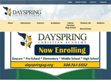 Tablet Screenshot of dayspringag.org